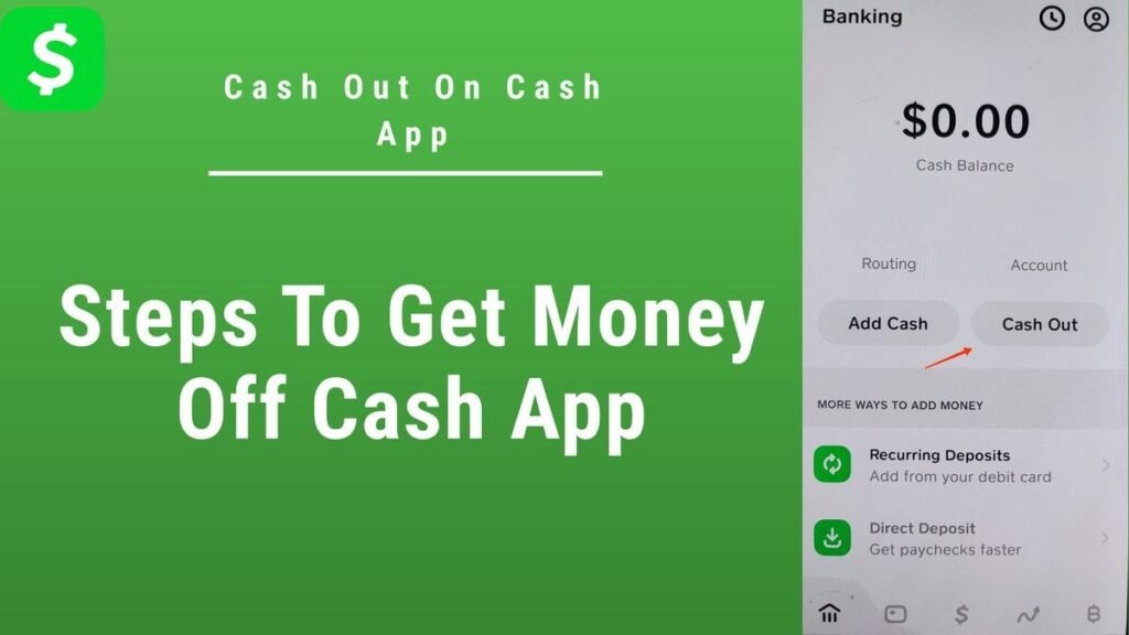 How to Withdraw Money from Cash App Without a Bank Account?