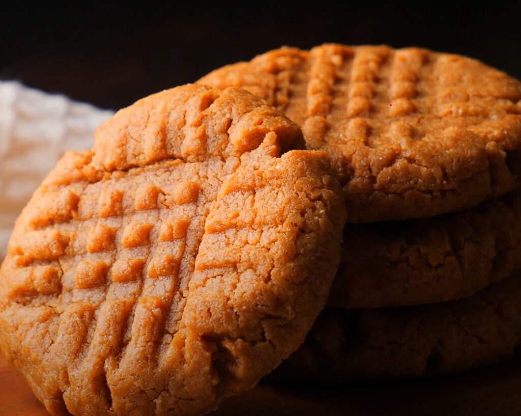 3-Ingredient Peanut Butter Cookies