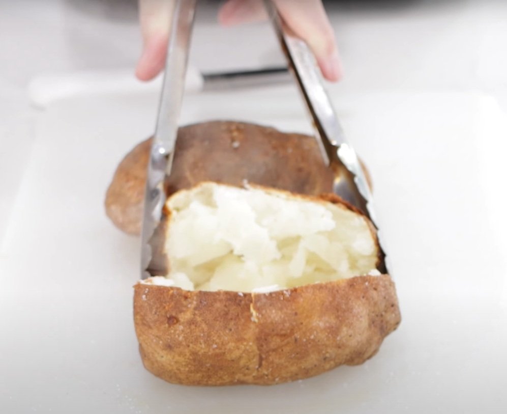 Air fryer baked potato fast