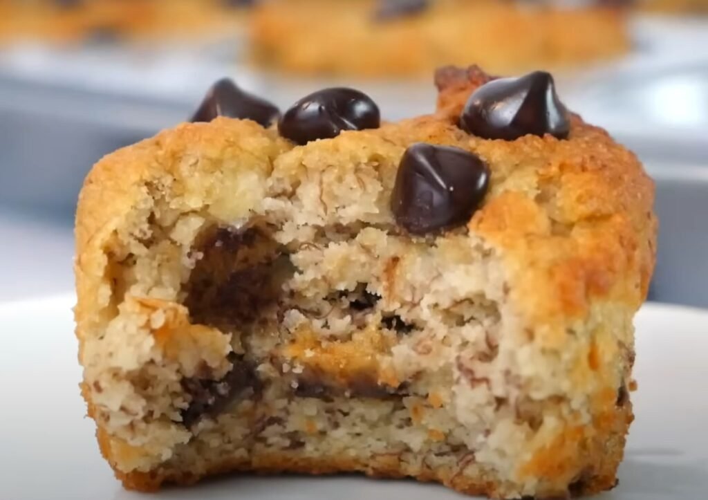 Almond Flour Banana Muffins No Sugar