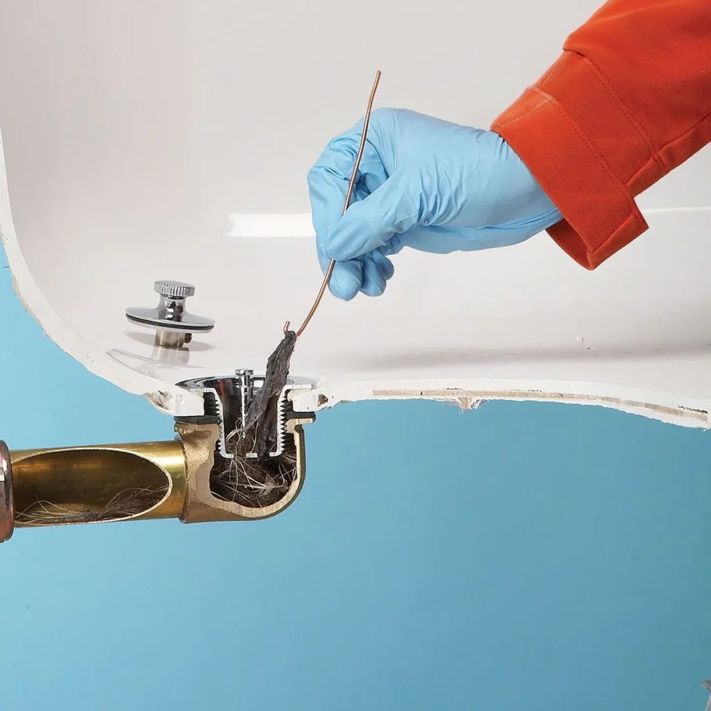 How to unclog a bathtub drain without chemicals?