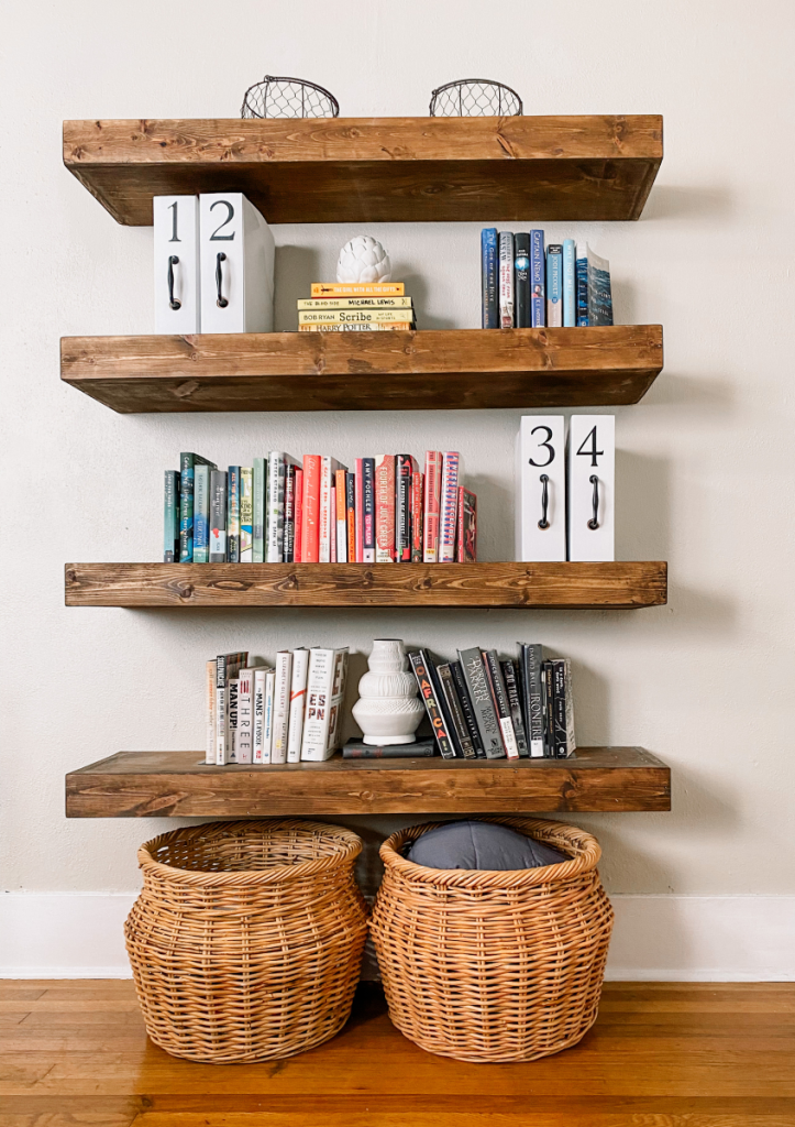 How to Build DIY Floating Shelves Without Power Tools?