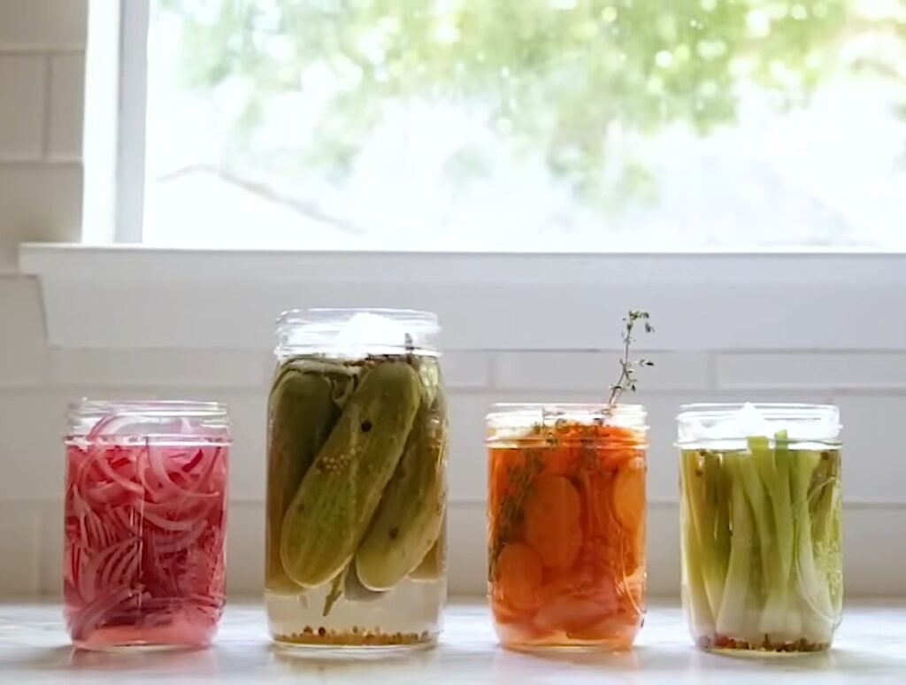 Quick Pickled Vegetables No Vinegar