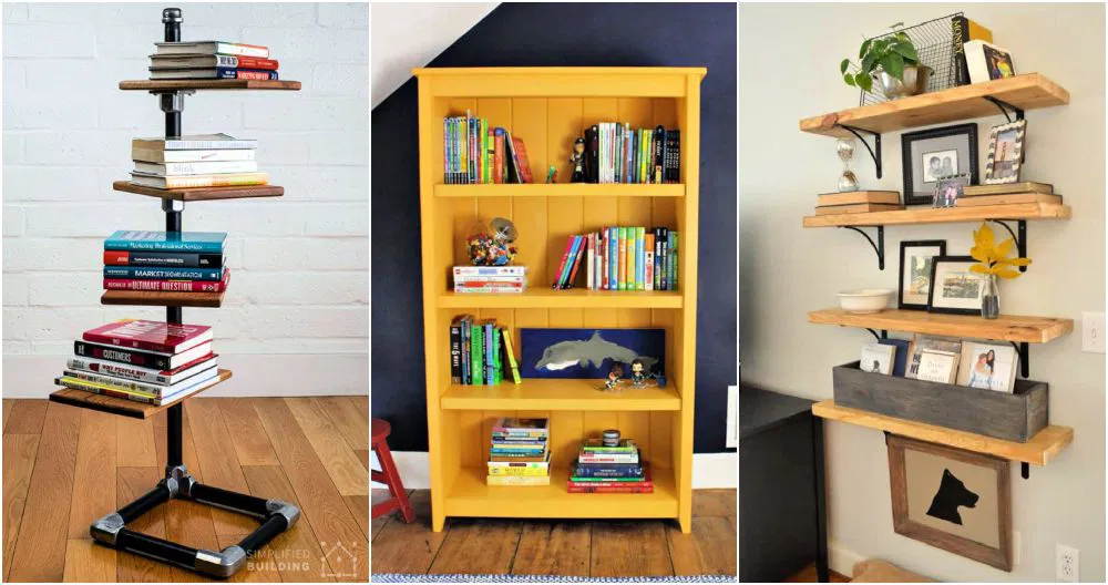 DIY Bookshelf Ideas Small Spaces