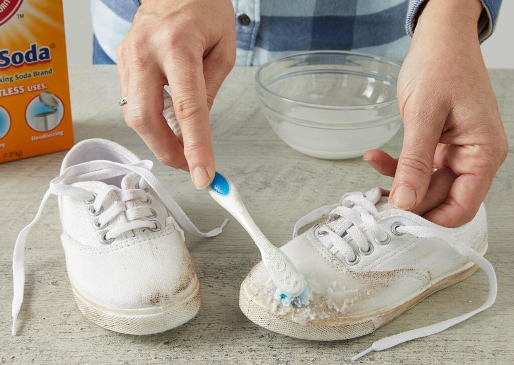 How to Clean White Shoes with Toothpaste