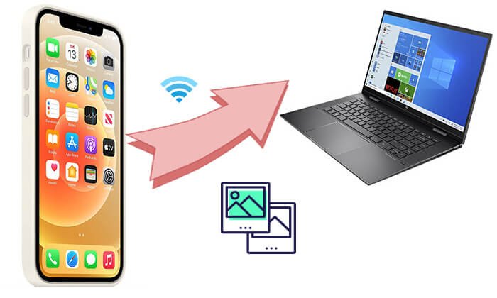 How to transfer photos from iPhone to PC wirelessly?