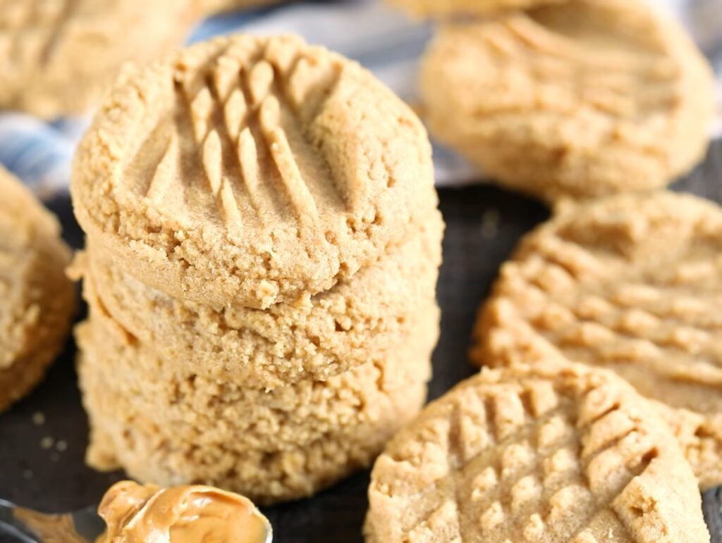 3-Ingredient Peanut Butter Cookies No Bake