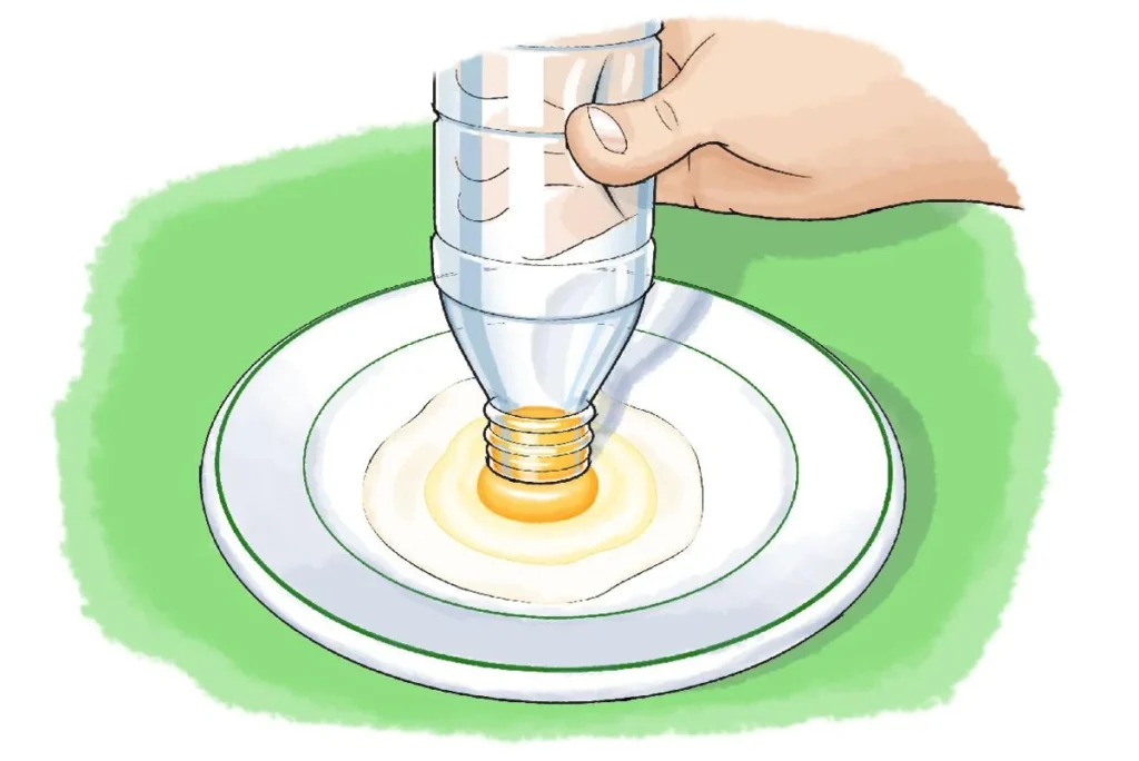 How to Separate Egg Yolk From the Whites With a Bottle