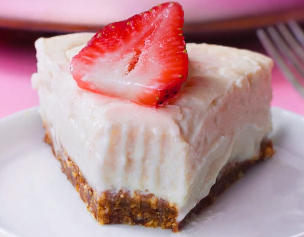 Vegan Cheesecake No Cashews, Silken Tofu